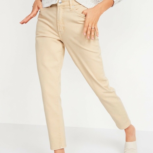 Old Navy Denim - NWT: old navy High-Waisted O.G. Straight Mineral-Dye Jeans for Women (12) $40